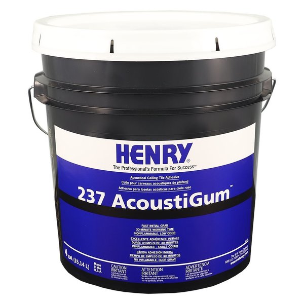 Henry Henry 237 AcoustiGum Acoustical Ceiling Tile Adhesive 4 GAL 237 4 GAL